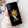 Чехол для Samsung Galaxy S24 FE S24 Plus Новый Чехол с Буквами Короны Мягкий Тонкий Чехол для Телефона Для Samsung S24 Ultra S 24 S24+ S24FE Корпус