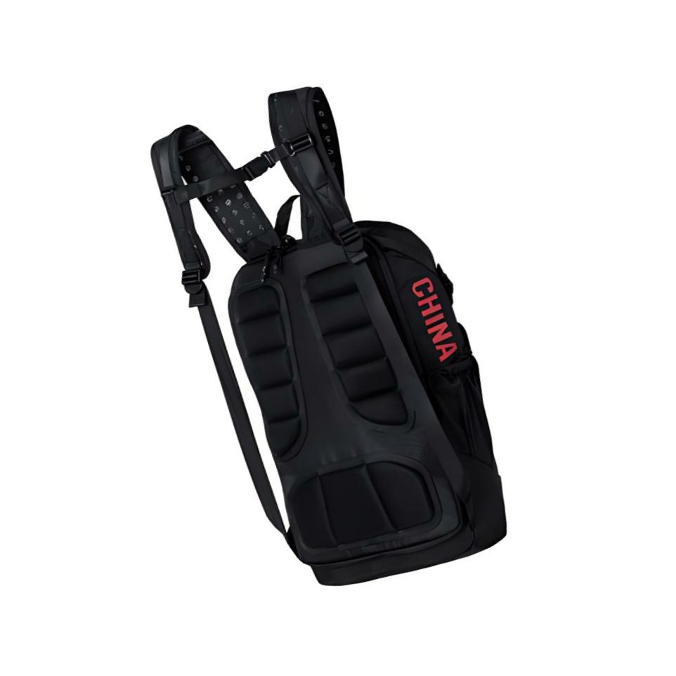 Anta National Flag Polyester Backpack Unisex Backpack Black 192120151R