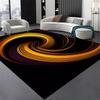 3D Визуальный Ковер Красочные Черные Дыры Веселый Коврик Нескользящий Ковер для Домашнего Декора для Гостиных Кабинетов Спален Несколько Размеров