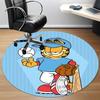 1 шт. Круглый ковер Garfield для офиса, под офисные стулья, спальни, гостиной, домашний декор a1016085
