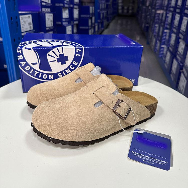 Боуты Boken, носок, тапочки, натуральная коровья кожа, пробка, ретро толстая подошва, японский стиль, уродливые и милые, классные тапочки для отдыха на открытом воздухе