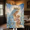 Jesus Throw Soft Comfortable All Seasons Blanket Perfect Gift Couch Office Nap Outdoor Travel Blanket