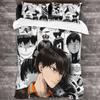 Модный Комплект Постельного Белья Haikyuu Волейбол Односпальный Полуторный Двуспальный Евро Кинг Сайз Комплект Для Спальни Детской Пододеяльник Комплекты Комплект Простыней