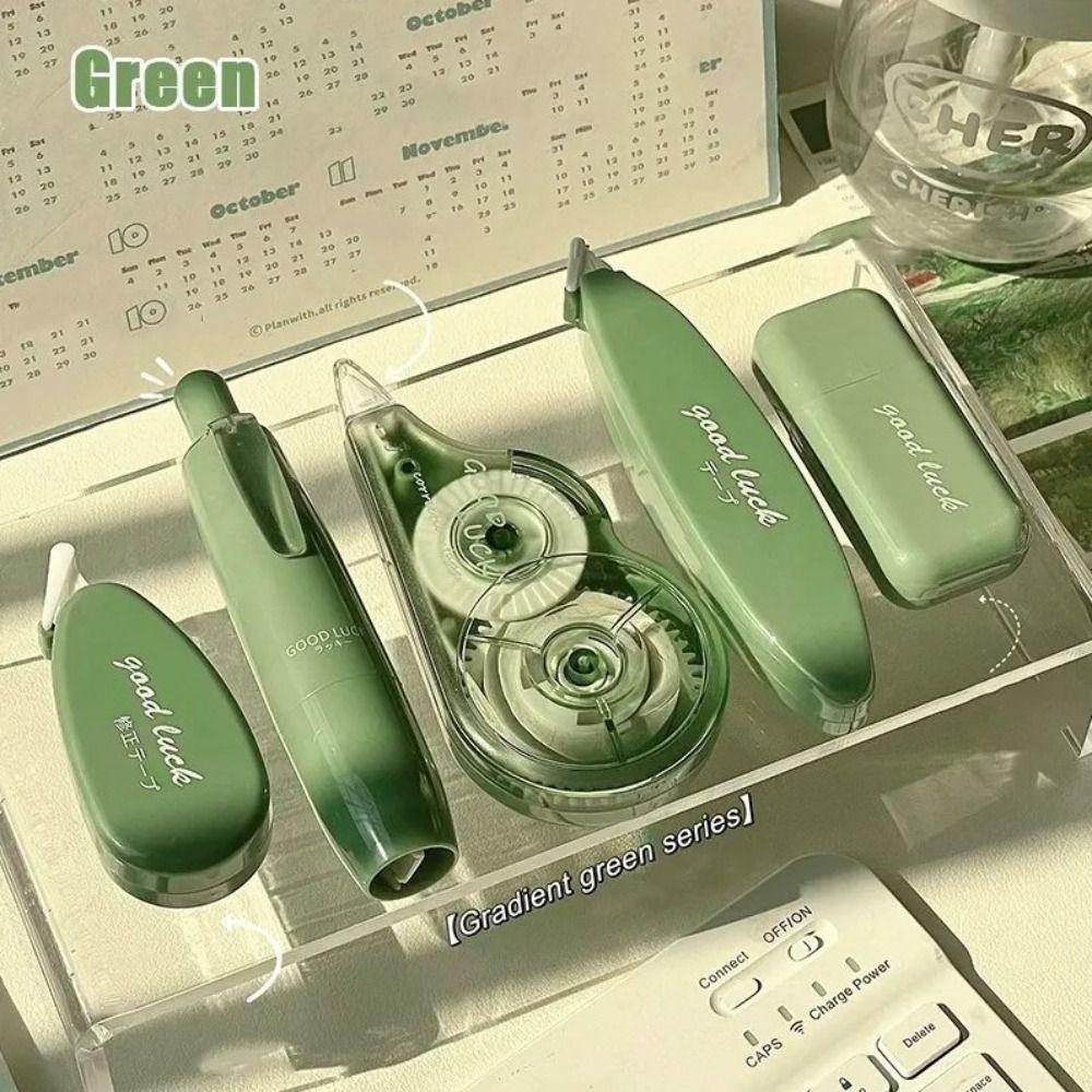 5PCS Silent Correction Tape Set Smooth INS Modification Tape Aesthetic Large Capacity White Covering Tape Express Privacy