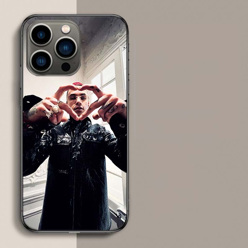 Чехол для телефона рэпера Sfera Ebbasta Для iPhone 17 Air 15 Pro 14 Plus 16 Pro Max 17E 16E 12 13 Mini 11 Чехол Милые Fundas