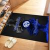 Inter Milan Customized Name Floor Mat Perfect for Playrooms Balcony Entryway Outdoor Anti-slip Rug Anime Office Decor Birthday/Christmas Gift
