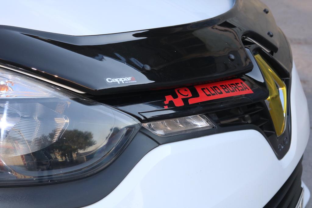 Дефлектор капота (EuroCap) для Renault Clio IV 2012-2019 гг