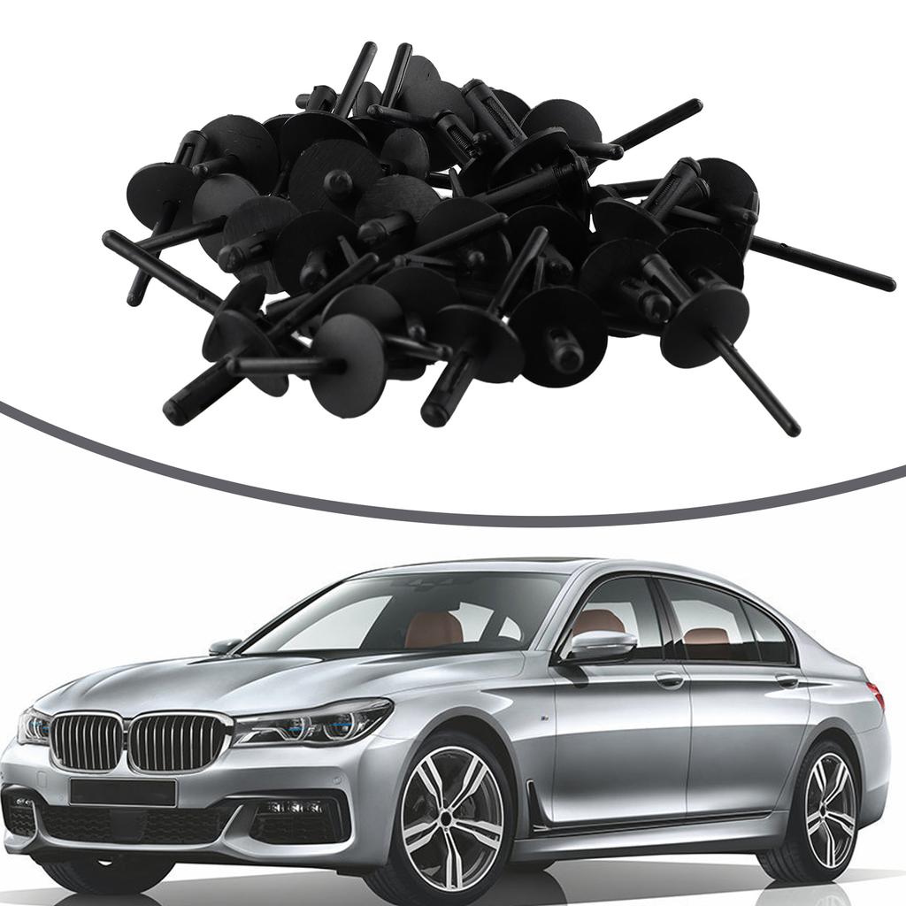 Литье автомобиля заклепки инструмент зажим черный бампер порог подкрылок колесо крепление авто для BMW X1 E84 51717002953