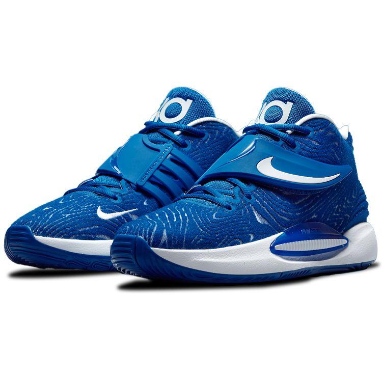 Nike Мужские кроссовки KD 14 TB Game Royal Синий Белый Черный DA7850-400