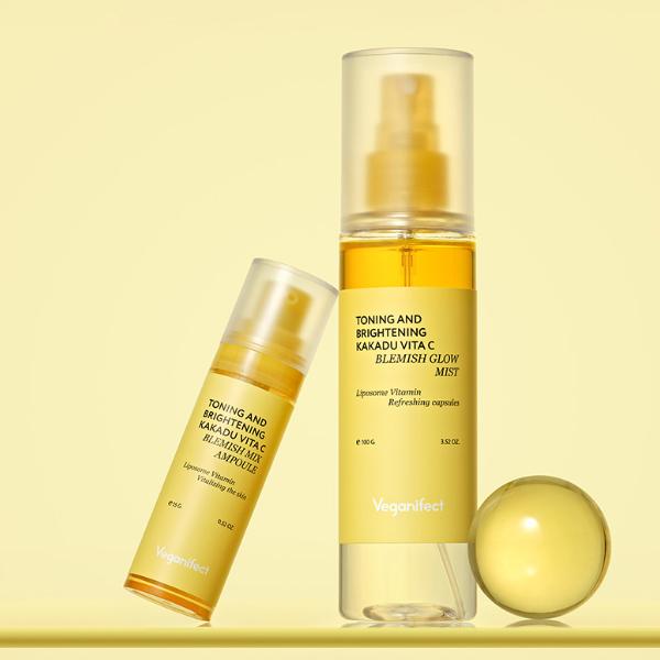 Veganifect Тонизирующая и осветляющая ампула Kakadu Vita C Blemish Mix 15 г