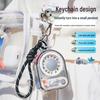 USB Rechargeable Portable Cartoon Mini Fan with Lanyard