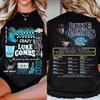 Luke Combs My Kinda Saturday Night Tour T-shirt Men and Women Summer Cotton Clothing Casual Rou