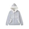 PawinPaw Girls' Fleece-Lined Hooded Bear Jacket