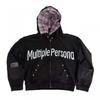 Unisex Oversized Hooded Sweatshirt Streetwear Hip Hop Style 3D Print Loose Fit Casual Long Sleeve Top