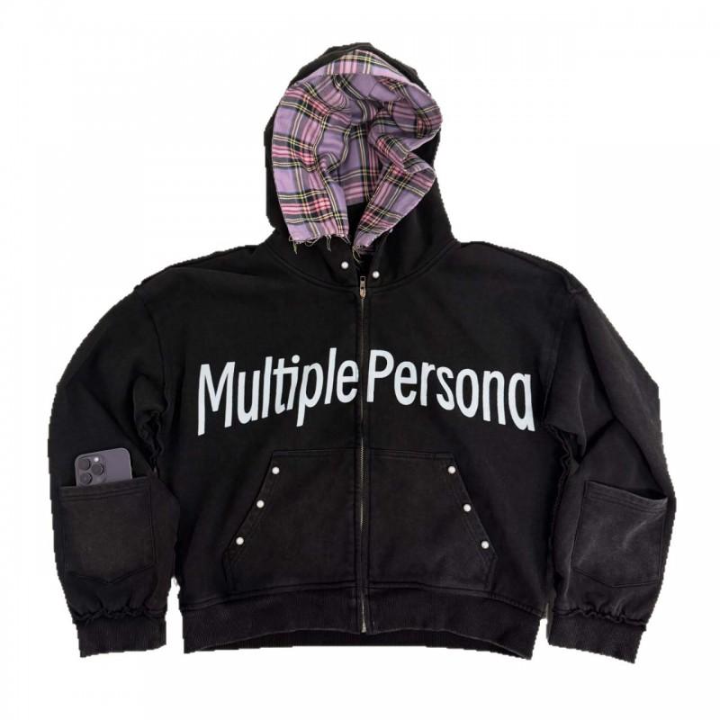 Unisex Oversized Hooded Sweatshirt Streetwear Hip Hop Style 3D Print Loose Fit Casual Long Sleeve Top
