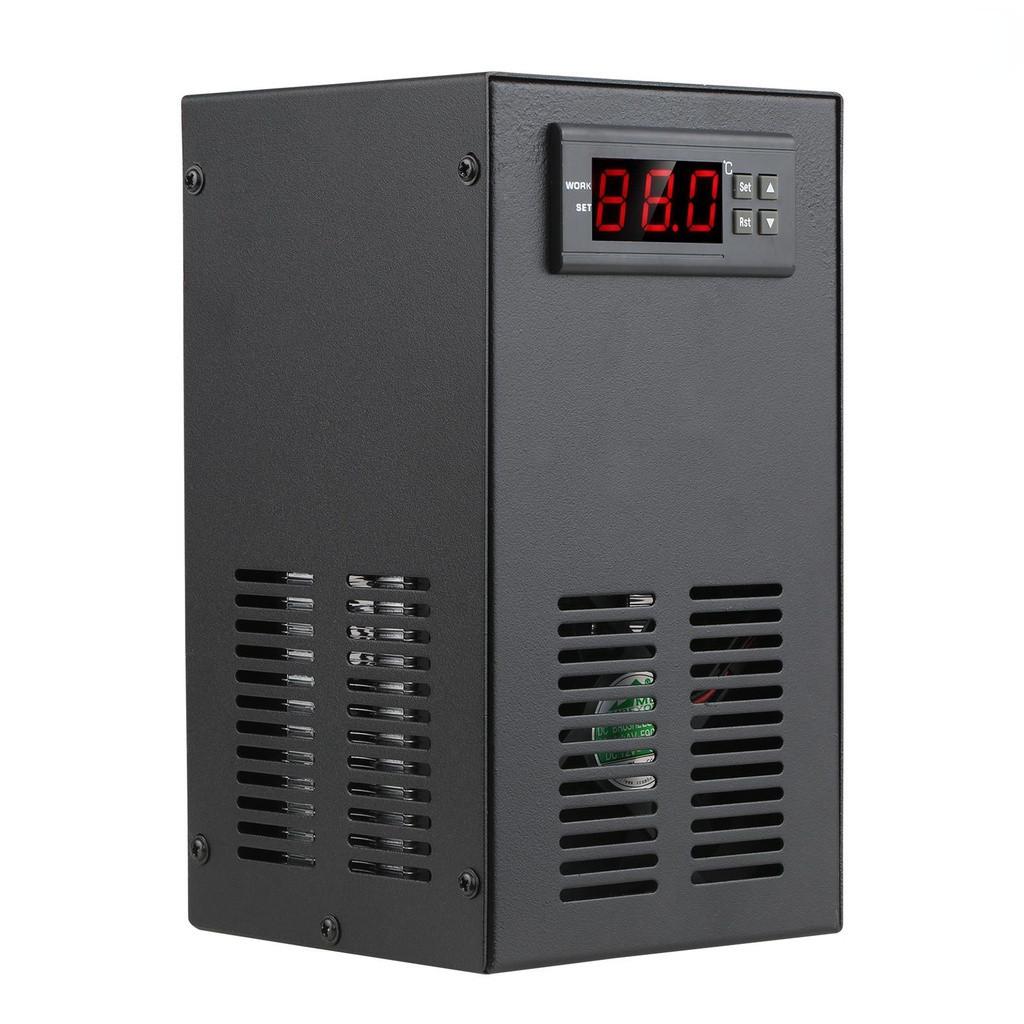 20L Display Quiet Fish Tank Cooling System for Fish Water Grass Coral Shrimp Farming Aquarium Chiller LCD Aquarium Cooler