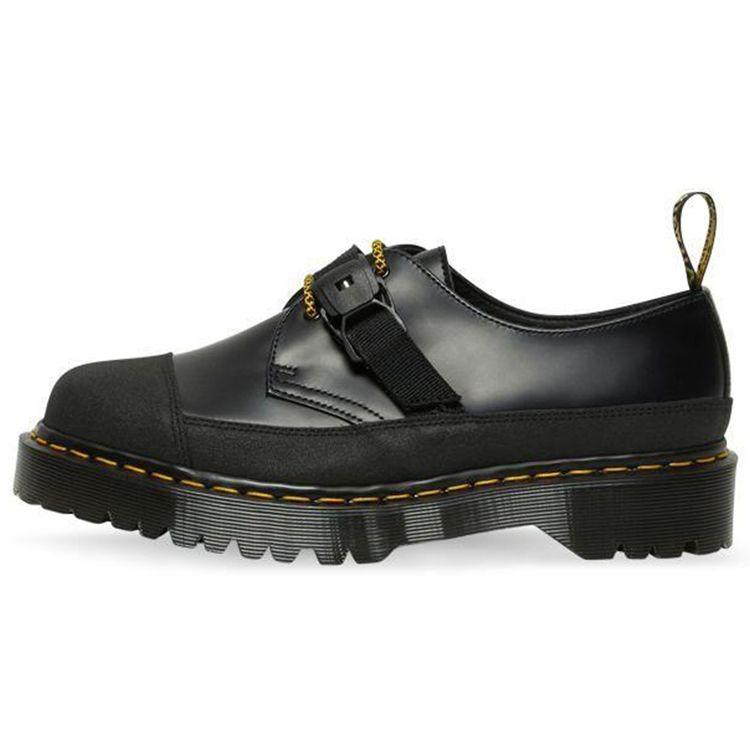 Dr. Martens 1461 Tech Удобные Прочные Повседневные Ботинки Унисекс Угольно-Черные 26884001