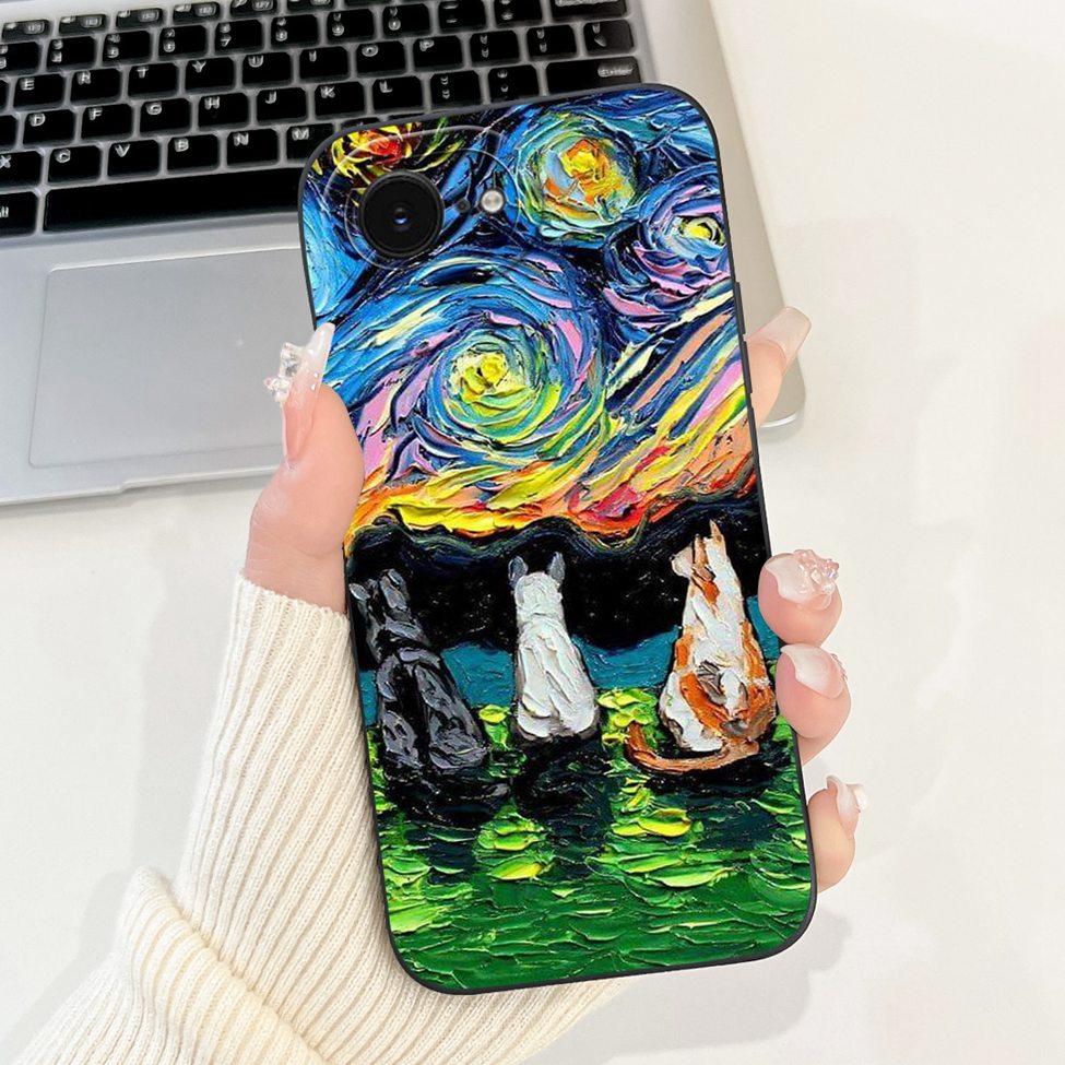 Чехол For iPhone 16e A3212 A3409 A3410 A3408 Задняя крышка For iPhone 16e Чехол Силикон Мода Роскошный Милый Мультяшный Крутой Мальчики Девочки