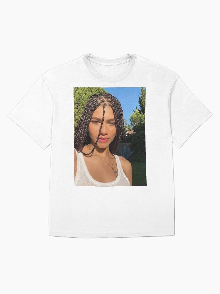 Zendaya graphic New Unisexs TShirt Unisex ONeck pure Cotton Short Sleeve Top Yk Popular Fashion Vintage Tee High Quality Gifts