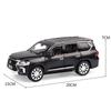 Масштаб 1/24 Lexus LX570, литая под давлением модель автомобиля, игрушечный автомобиль с откатным механизмом, звуком и светом для детей, коллекция подарков для мальчиков и девочек