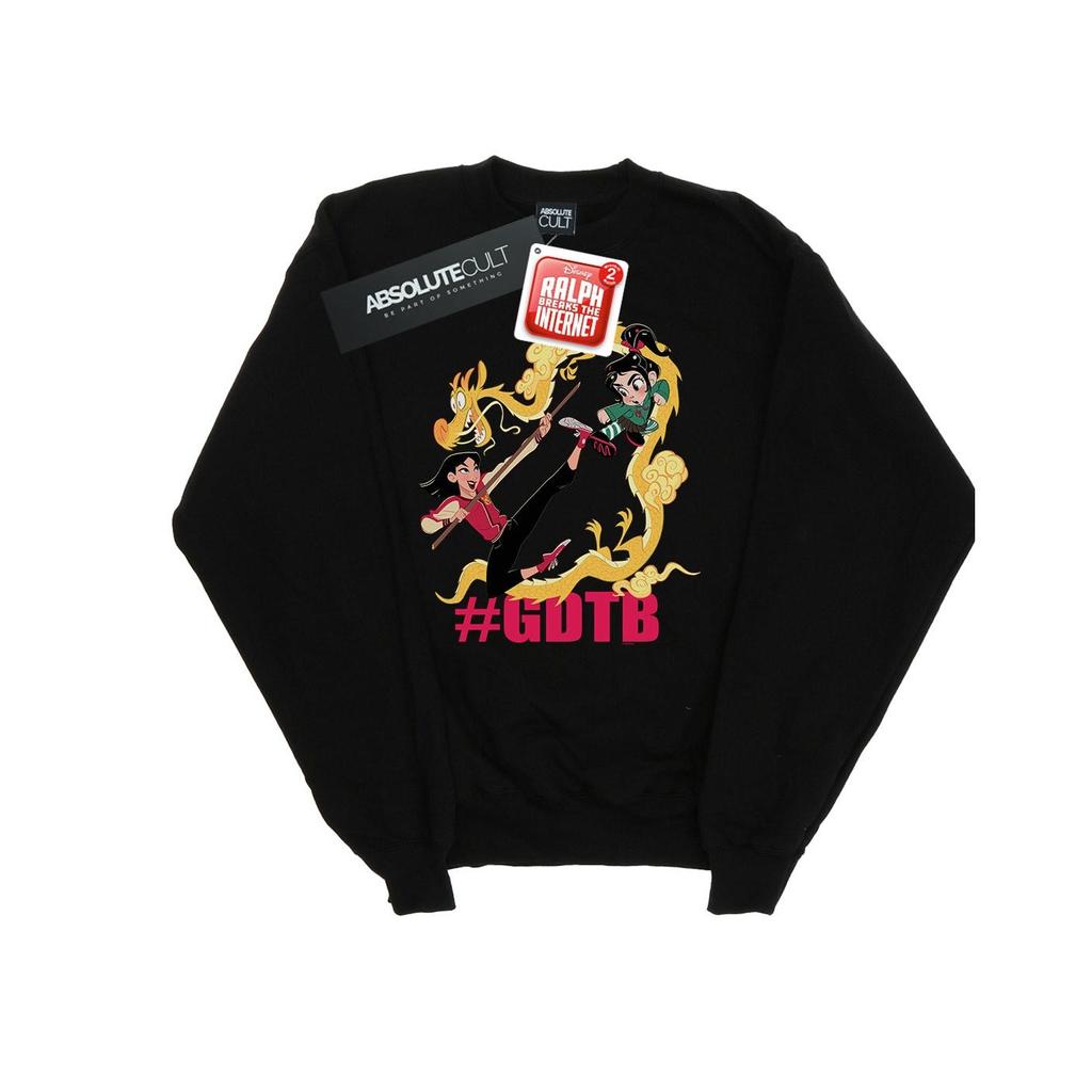 Disney Womens/Ladies Wreck It Ralph Mulan And Vanellope Sweatshirt