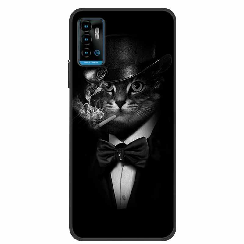 Для ZTE Blade A71 Чехол Силиконовая Задняя Крышка Чехол для Телефона Для ZTE Blade A71 Мягкие Чехлы для ZTE BladeA71 A 71 2021 Защитный Бампер