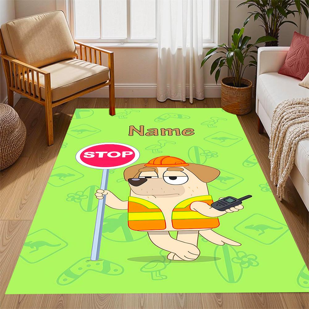 Gumball Darwin Adventure Customize Your Name Floor Rug Office Rug Suitable for Bedrooms Outdoor Hallway Playrooms Antislip Carpet Anime Office Decor