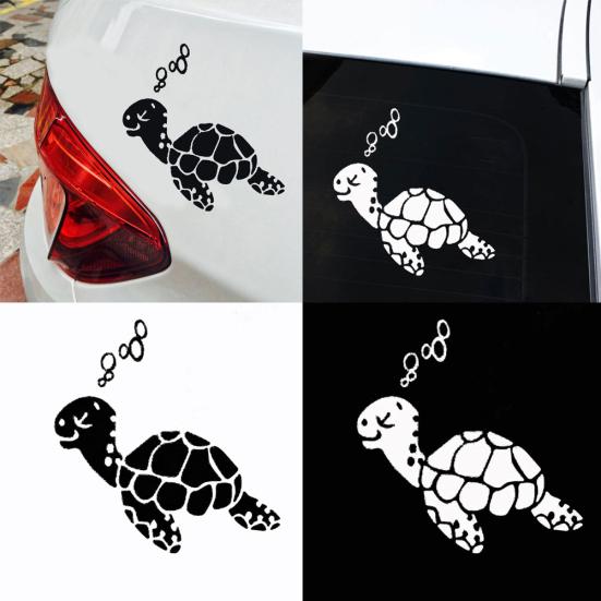 Cute Sea Turtle Car-Styling Vehicle Body Window Laptop Decals Sticker Decoration