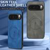 Sheepskin Vintage Magnetic Leather Soft Case For Google Pixel 6 7 7A 8 9 10 Pixel 10 Pro XL Silicone Bumper Matte Phone Cover