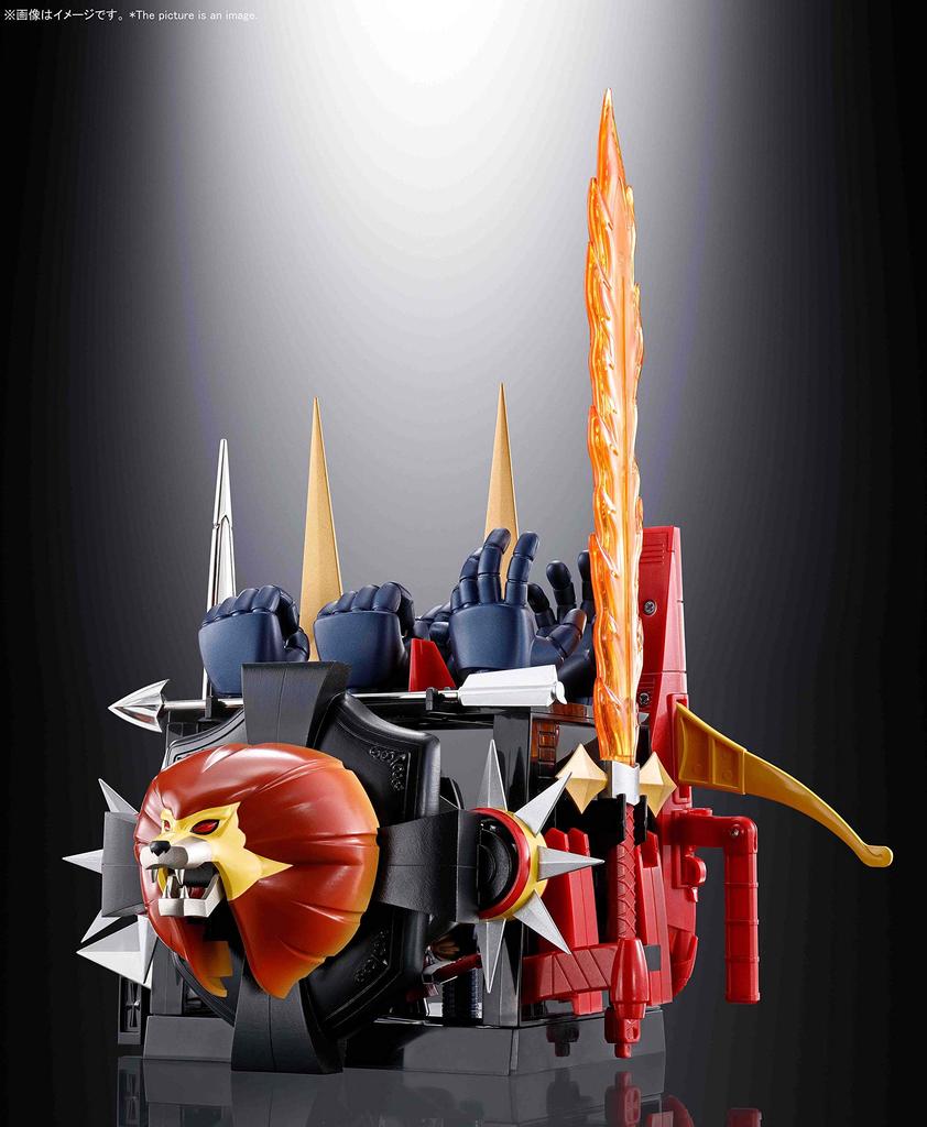 TAMASHII NATIONS Chogokin Damashii Future Robot Daltanius 270mm ABS PVC Painted Action Figure GX-59R Approx. Die-cast & &