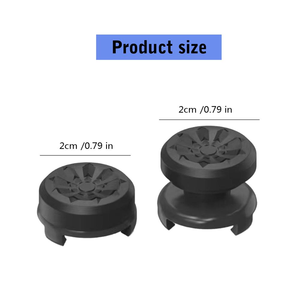 Silicone Thumb Grips Performances Thumbstick Covers Suitable For Controllers Improve Accuracy&Reaction Speed In Gaming