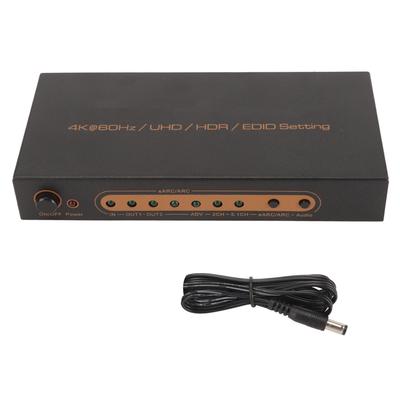 Мультимедийный интерфейс HD Звуковой экстрактор 4K 60 Гц HDR Мультимедийный интерфейс HD EARC ARC Звук