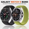 Нейлоновый ремешок для Samsung Galaxy Watch 8 40/44мм, регулируемый сменный ремешок-браслет для Watch 8 Classic 46мм, аксессуары для ремешка