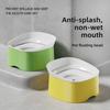Pet Floating Water Bowl Pp Material For Large Dogs And Small Dogs With Elevated Design For Easy Drinking