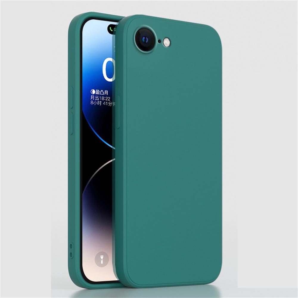 Новый Оригинальный Защитный Бампер из Жидкого Силикона Для Чехла iPhone 16E Для Чехла iPhone 16E Для Apple iPhone 6 7 8 Plus SE2020 Чехол