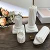 Exquisite Vintage Plaster Ring Holder White Gypsum Ring Display Rack  Photo Props
