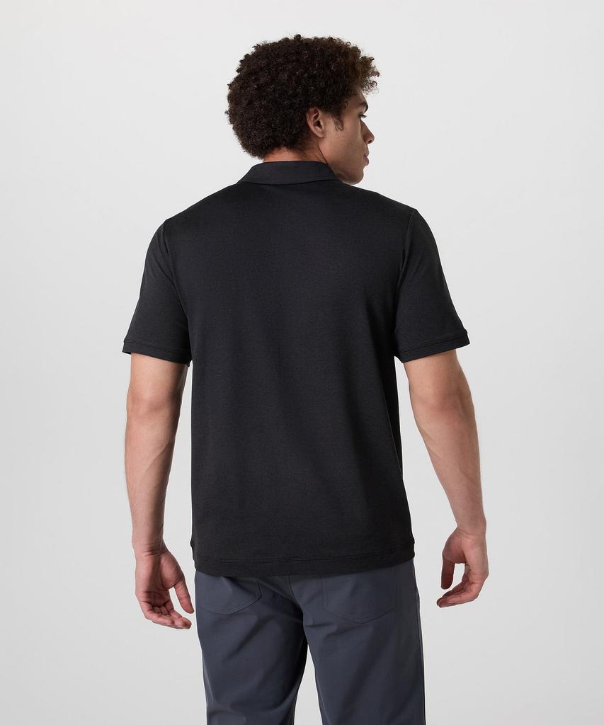 VUORI [Men'S] Short Sleeve Ponto Performance Polo_Black_Vr16121027