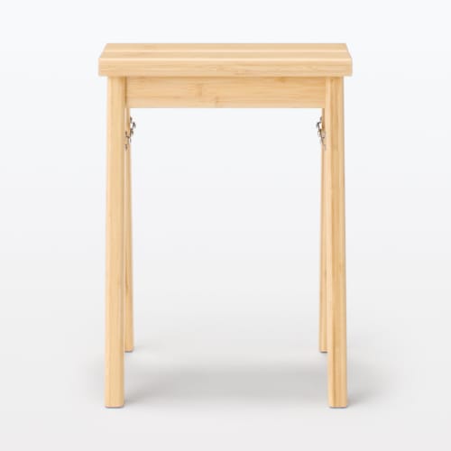 MUJI Складной табурет маленький Ширина 34 x Глубина 31 x Высота 45 см Материал бамбук 83497897