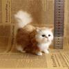 Милый подарок искусственный мех плюшевый кот котенок кукла игрушка модель