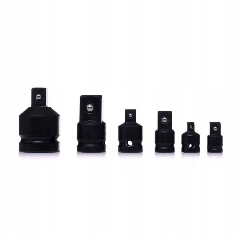 Impact Reduction Adapter Set 6 Pieces 1/4" 3/8" 1/2" 3/4"