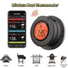 Беспроводной термометр для мяса, цифровой Bluetooth, мгновенное считывание, для использования в помещении, на открытом воздухе, для приготовления пищи, барбекю, гриля, духовки, коптильни, поддержка 2/4 зонда