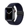 Magnetic Nylon Strap Adjustable Buckle for Apple Watch Strap Ultra2 49mm 45mm 44mm 41mm 40mm 38mm Band for Apple Watch Band iWatch 9 8 7 6 5 4 3 2 SE