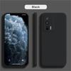 Роскошный мягкий жидкий силиконовый чехол для Xiaomi Redmi Note 11 10 Pro 11S 10S A1 10C 10A 9T Poco X5 X4 X3 NFC M5 M4 M3 Pro 4G 5G противоударный квадратный чехол