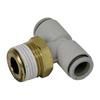 Pipe Tee Union for (SK11) One-touch Fitting, Double-ended Tubing, KQ2T08-03AS