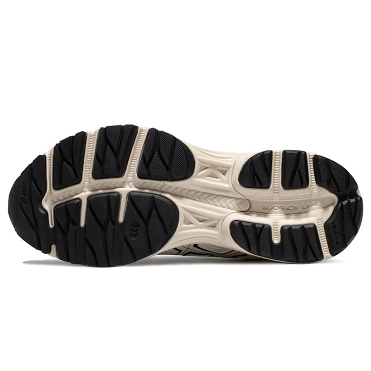 Asics Gel-Flux Удобная амортизация Ткань Синтетическая кожа Прочные Упругие Низкие Кроссовки для бега на короткие дистанции Женские кроссовки Бежевый 1012B464-200