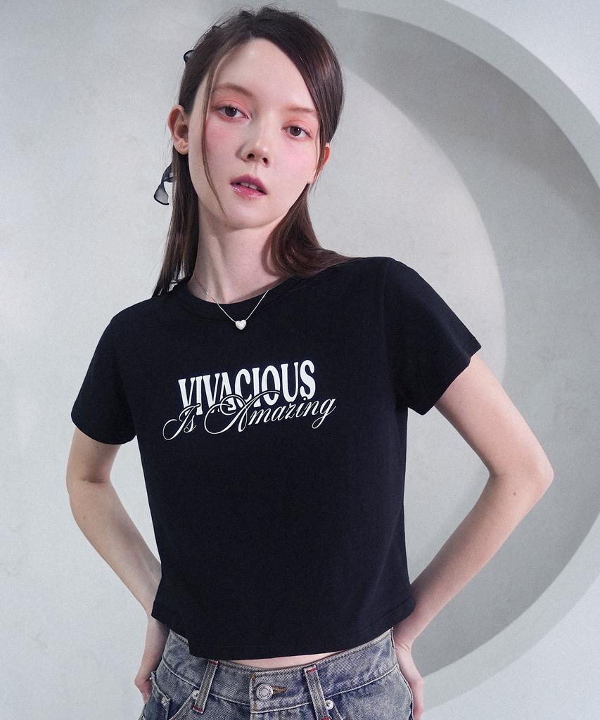 VIVACIOUS Crop-топ Chill Белый