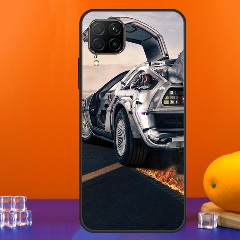 Back to the Future DeLorean For Huawei Nova 12s 12i 11i 5T 9 10 SE Y91 Y90 Y60 Y70 Y72 Y61 P60 Pro P20 P40 P30 Lite Case
