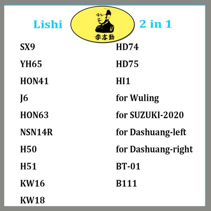 Lishi K5 K9 KW14/KA34 KY14 for Renault LAHUNA3 VA2T VAC102 VA6 NE72 HU136 MAZ24 for MAZDA2924-SM MAZDA2014 MAZ26R MAZ24R