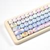 137 Keys Keycap Pbt MOG Keycap Cute Japanese Keyboard Keycap for Mechanical Keyboard (keycap. Blue)