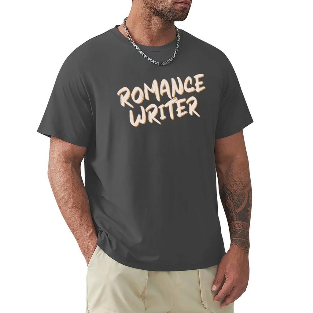 Romance Writer, Fall Vibes T-Shirt edition Short sleeve tee anime clothes oversized oversized t shirts for